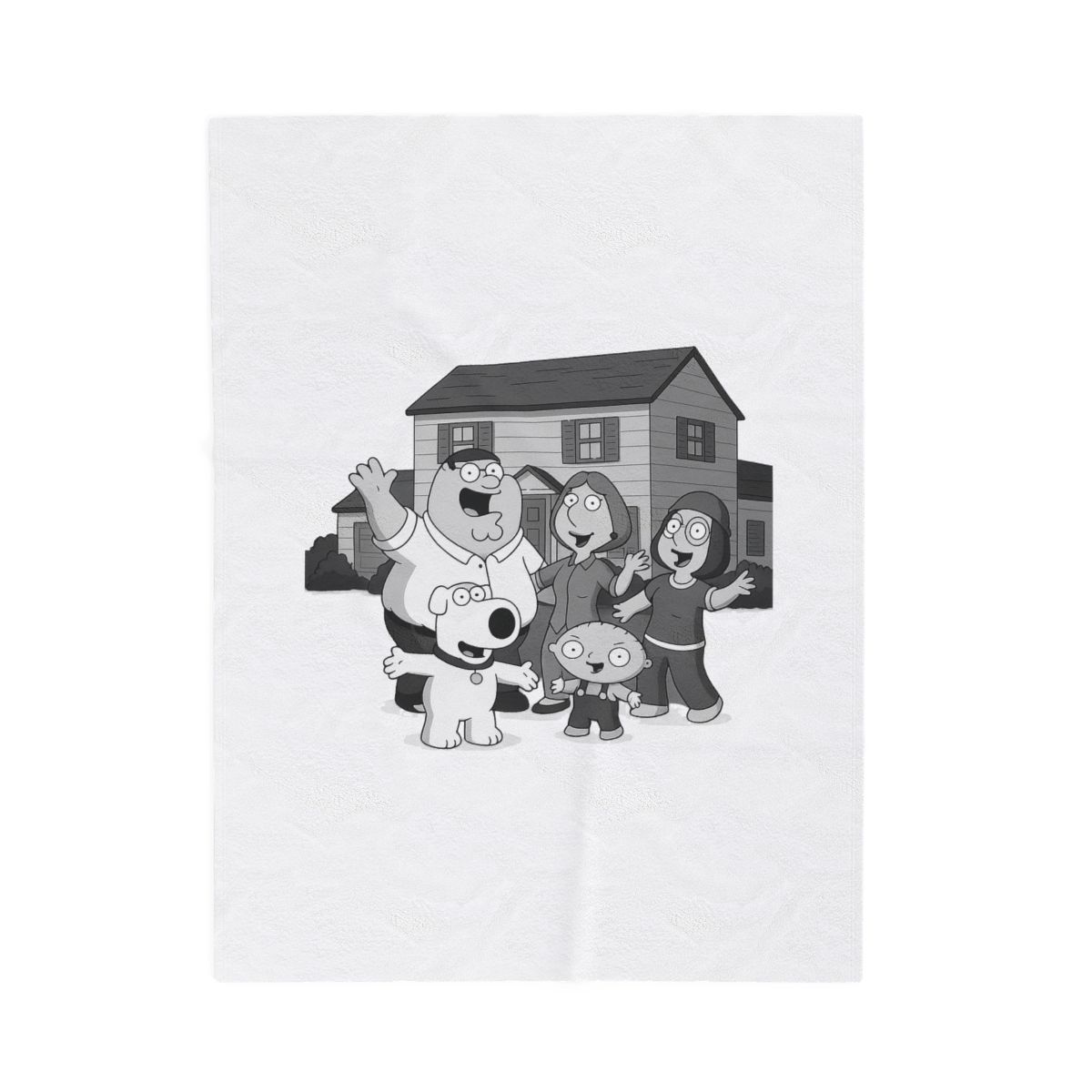 Family Guy Griffin Family House Blanket - Official Creator merchandise