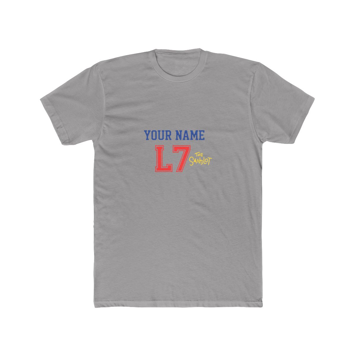 The Sandlot Personalised Baseball Jersey L7 T-Shirt - Official t-shirts merchandise