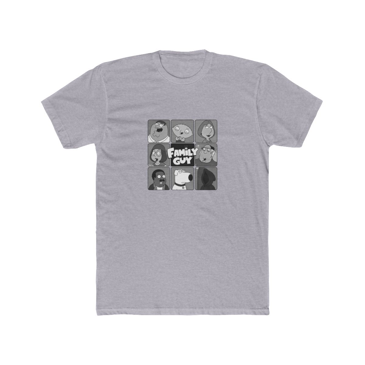 Family Guy Face Grid T Shirt - alternate angle 3, merchandise