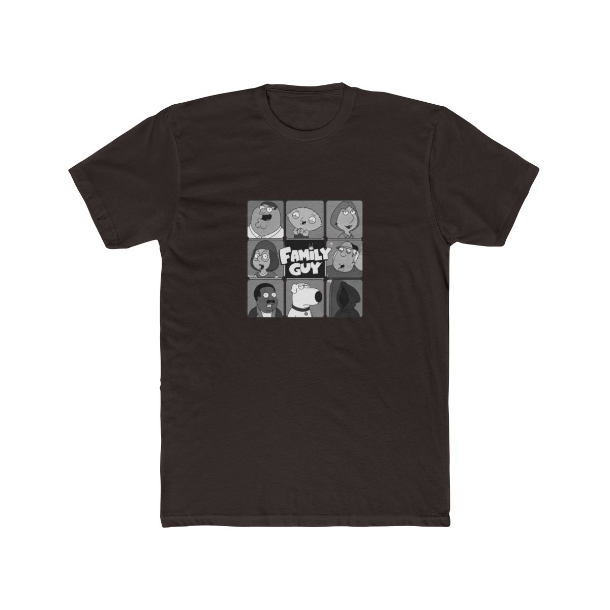 Family Guy Face Grid T Shirt - alternate angle 2, merchandise
