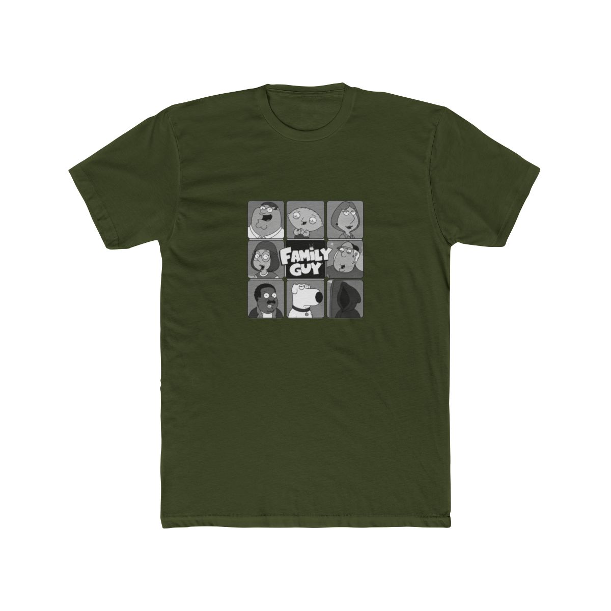 Family Guy Face Grid T Shirt - alternate angle 4, merchandise