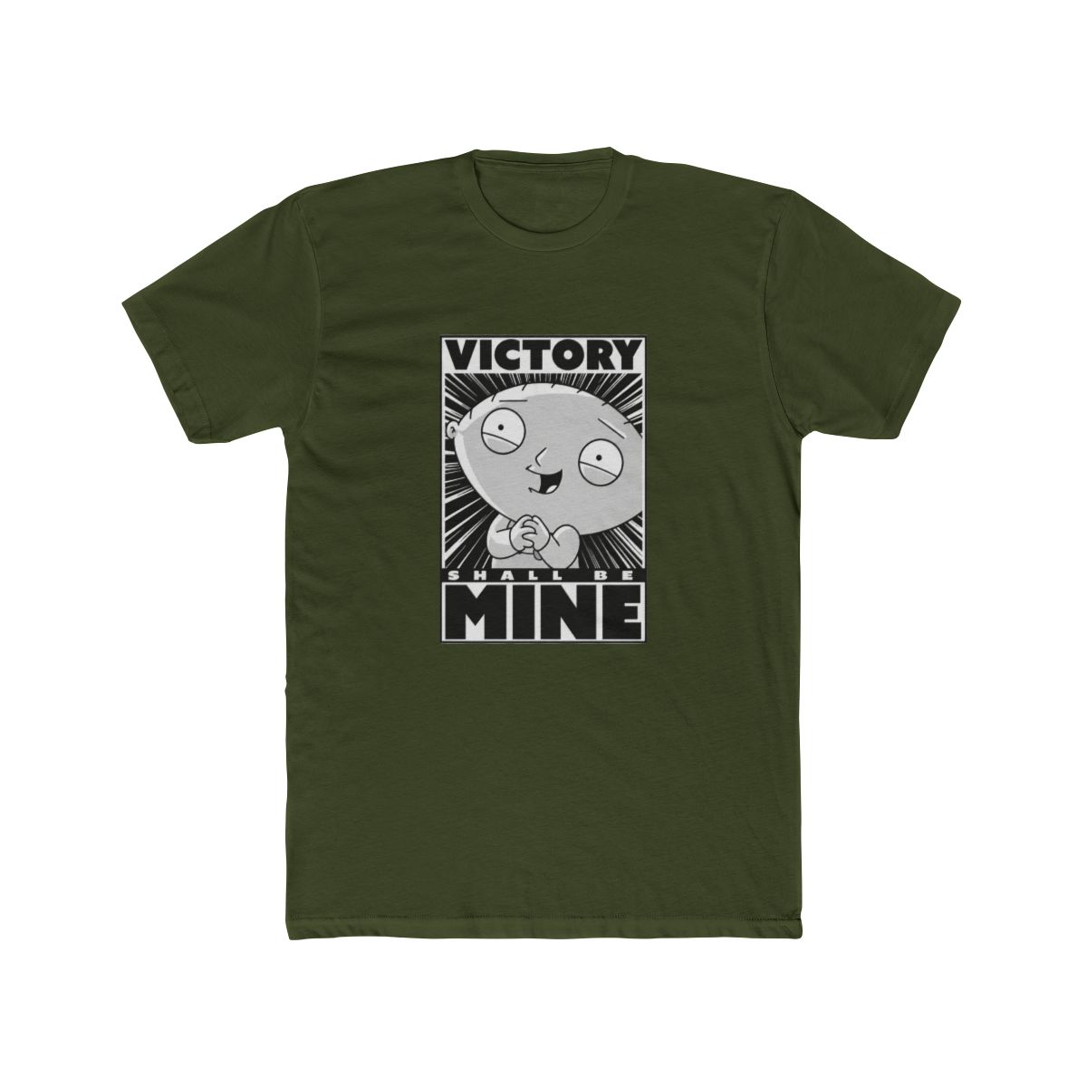 Family Guy Stewie Victory T Shirt - alternate angle 4, merchandise