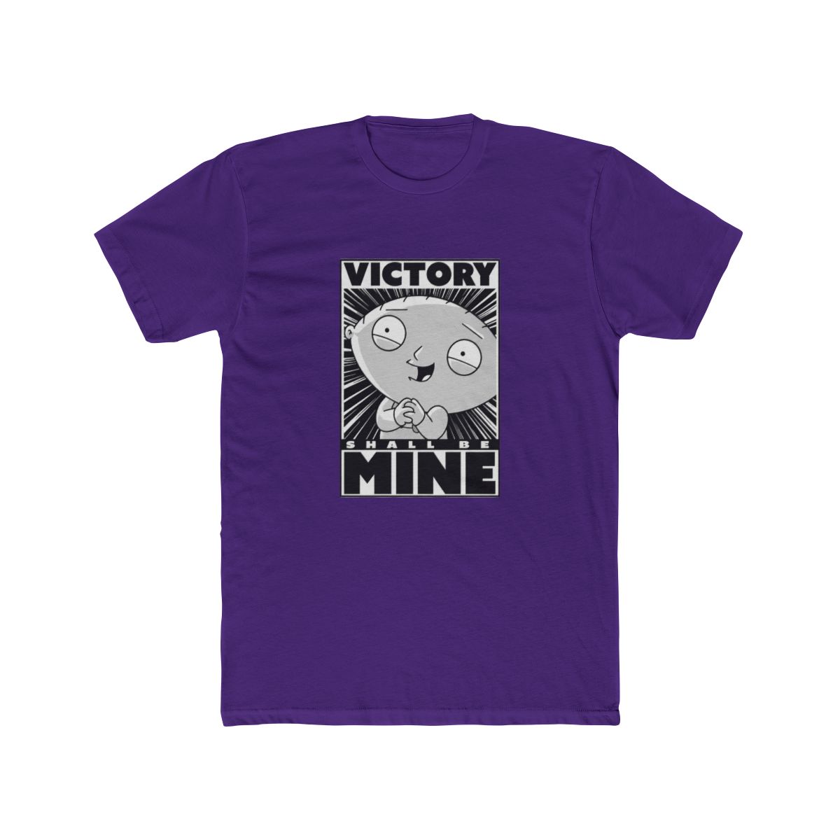 Family Guy Stewie Victory T Shirt - alternate angle 3, merchandise