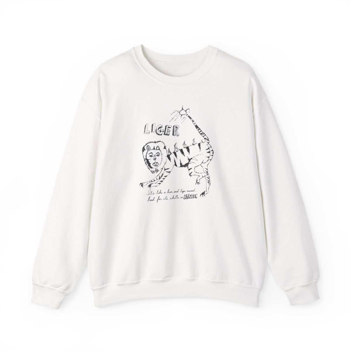 Napoleon Dynamite Napoleon Dynamite Sweatshirt Liger Fleece Crewneck Sweatshirt - Official sweatshirts merchandise