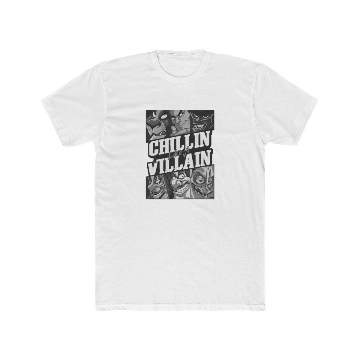 Vintage Disney Villains Chillin Like A Villain Group Shirt - Official t-shirts merchandise