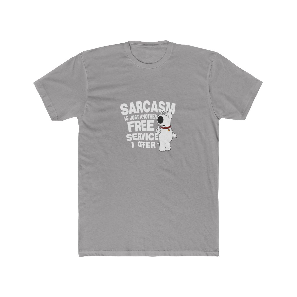 Vintage 2000s Brian Griffin Family Guy “Sarcasm” Funny Cartoon Graphic T Shirt (size adult XL) - Official t-shirts merchandise