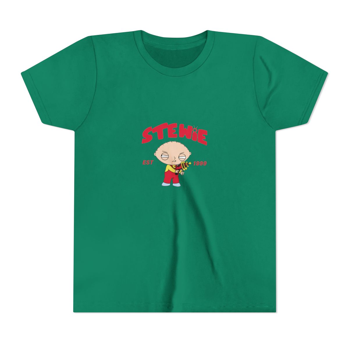 Family Guy "STEWIE" Kids Tee - alternate angle 4, merchandise