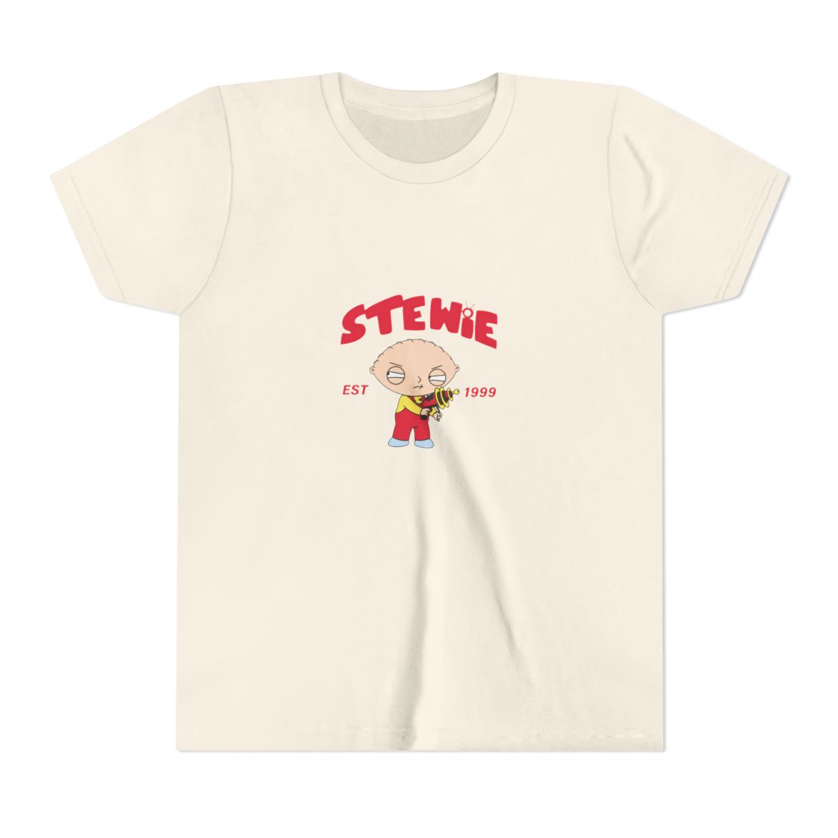 Family Guy "STEWIE" Kids Tee - alternate angle 3, merchandise