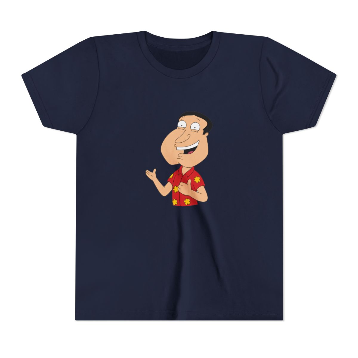 Bold Graphic Kids T Shirt - Funny Casual Everyday Wear - alternate angle 2, merchandise