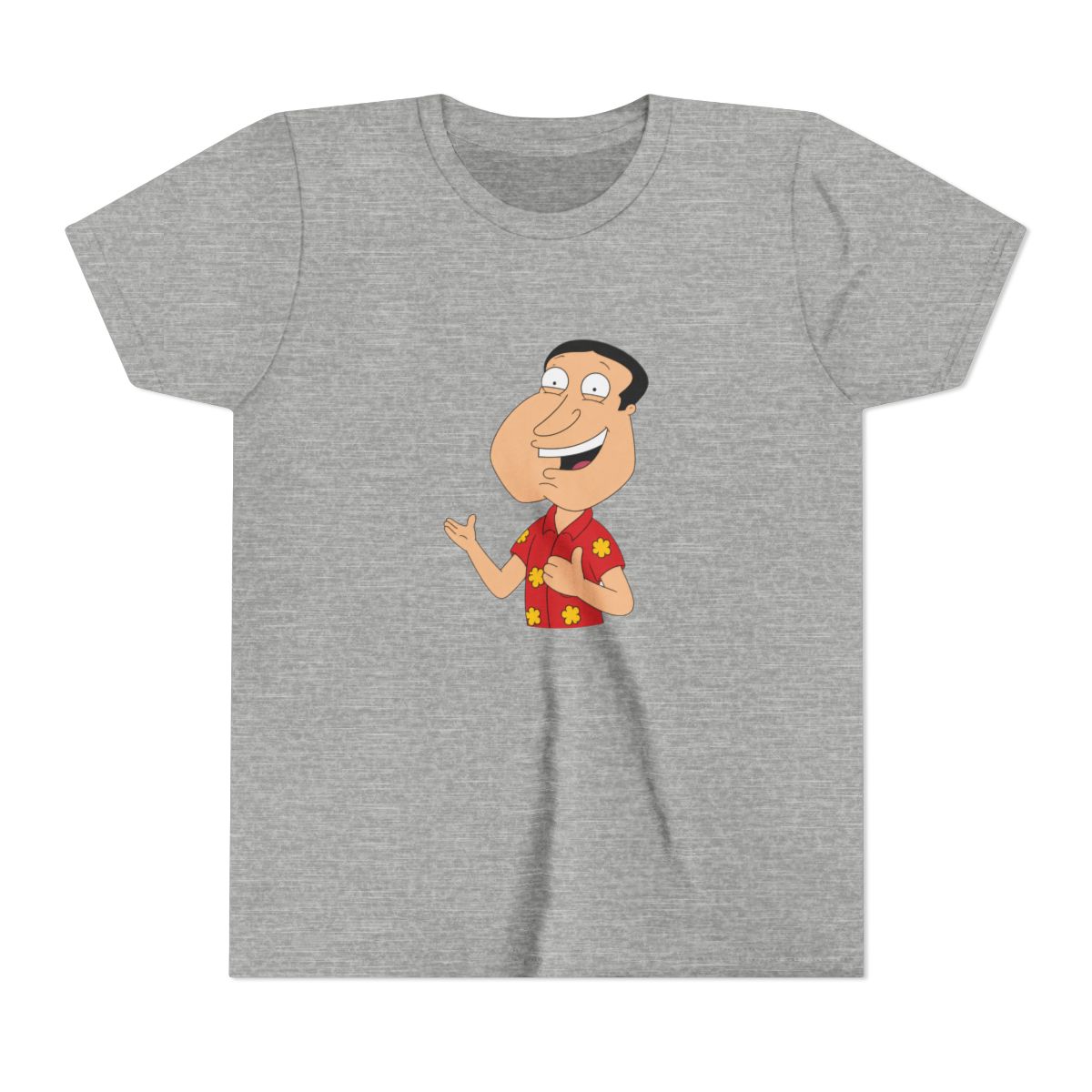 Bold Graphic Kids T Shirt - Funny Casual Everyday Wear - alternate angle 4, merchandise