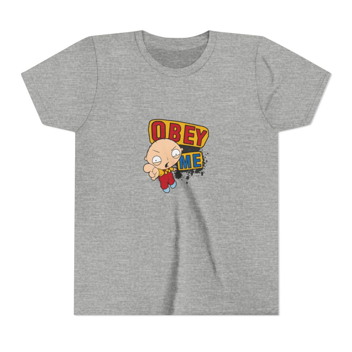 Funny Graphic Kids T Shirt - Casual Everyday Conversation Starter | Family Guy - alternate angle 4, merchandise