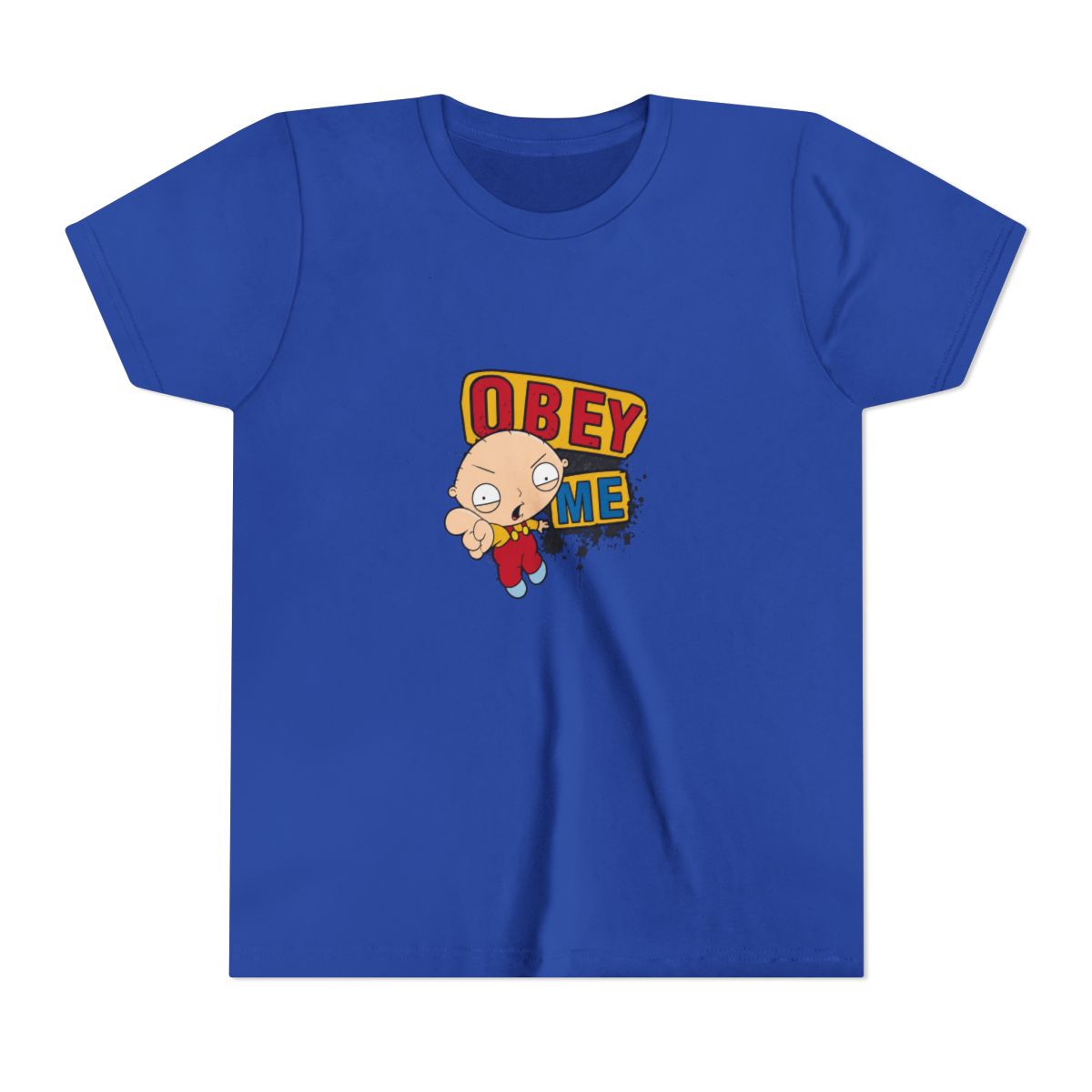 Funny Graphic Kids T Shirt - Casual Everyday Conversation Starter | Family Guy - alternate angle 5, merchandise