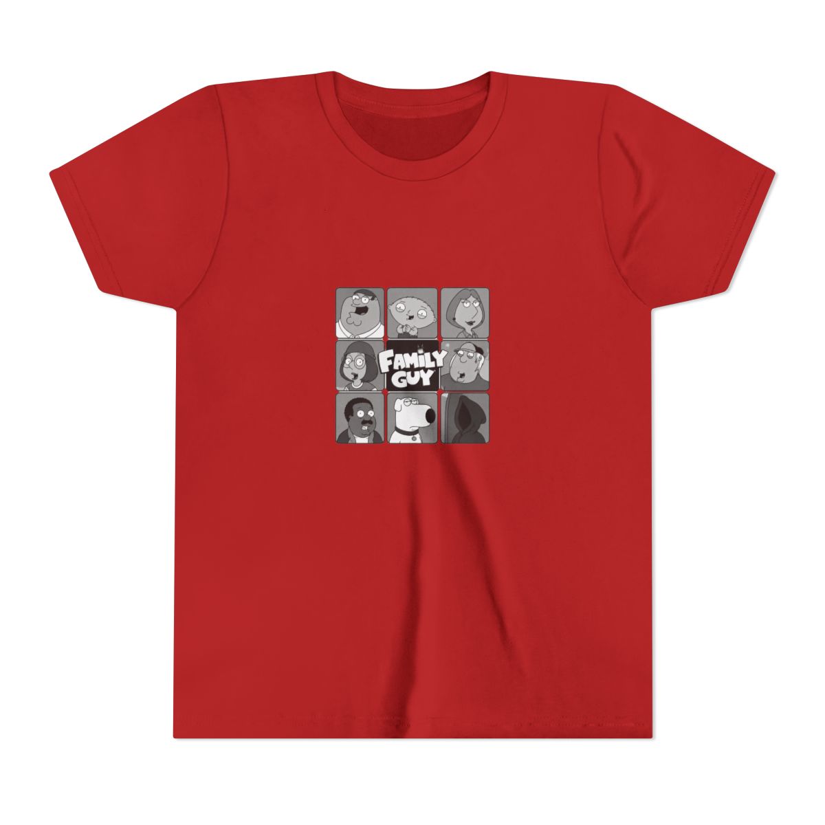 Family Guy Face Grid Kids T Shirt - Official T-Shirts merchandise