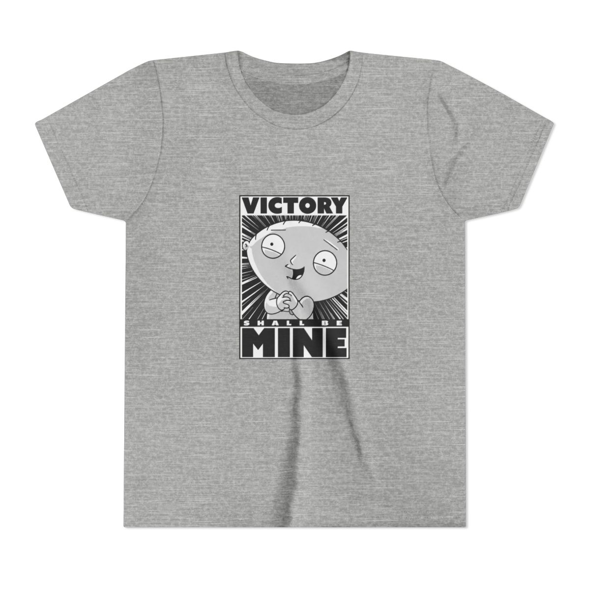 Family Guy Stewie Victory Kids T Shirt - Official T-Shirts merchandise